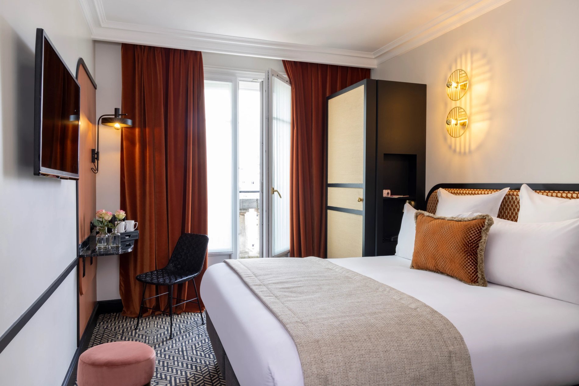 Chambres - Grand Hôtel Chicago Paris - Hotel 4 étoiles Paris - 17e